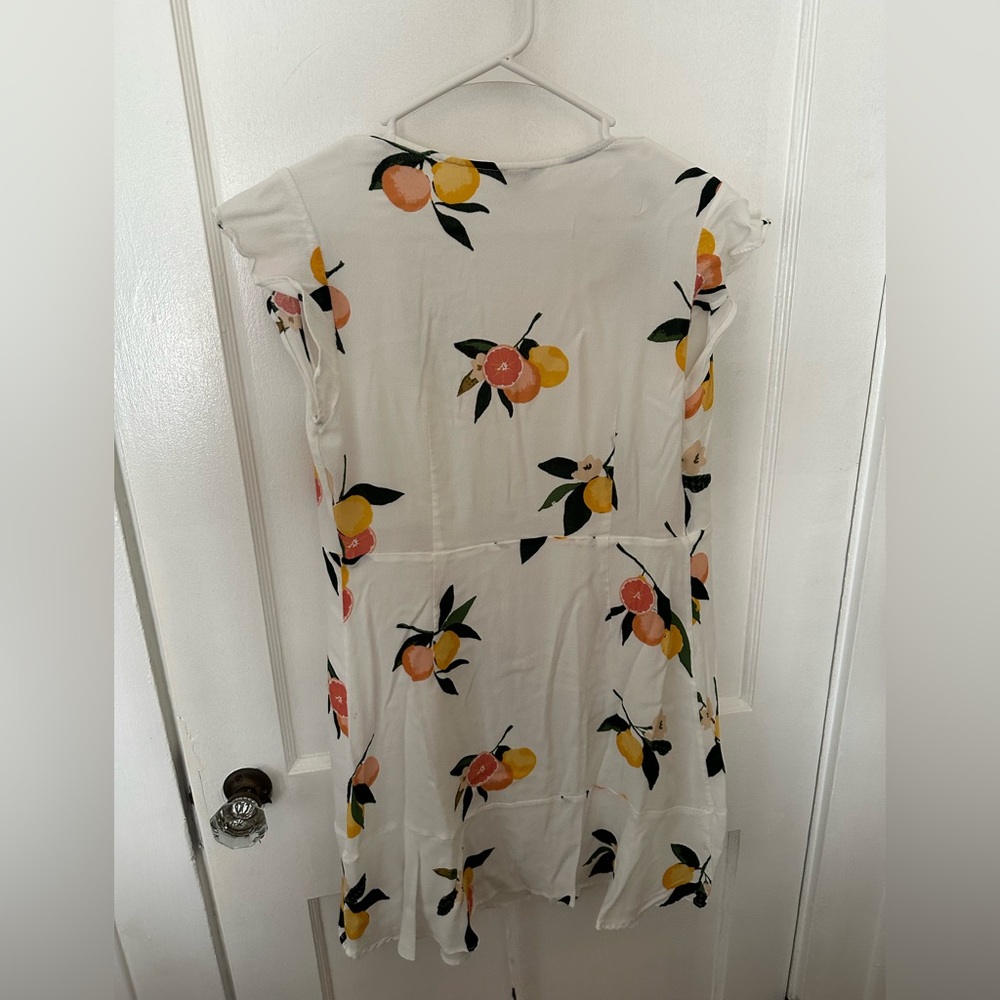 RAILS white grapefruit boutique dress